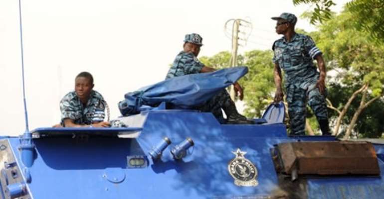 The Ghana Police Force Blame AMA For The Lawlessness In Accra